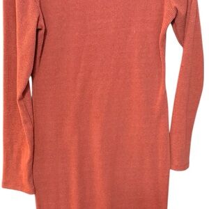 Wild Fable Terracotta Long Sleeve Dress